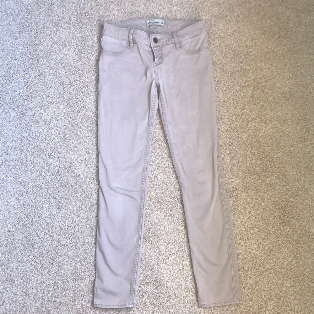 Abercrombie kids - girls skinny khakis